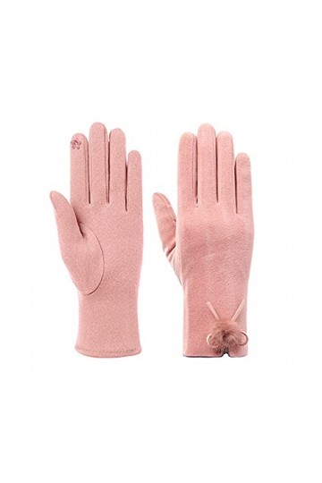 Hiver Chaud Gants à Ecrans Tactiles anti-glisse hivernales pour le sport en plein air Conduite Mode Élégant pour Fille Femme