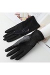 Yoaodpei Élégante printemps florale, gants pour femmes de mode dautomne et dété pour les voyages extérieurs, protection sol
