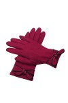 Jjshueryg Nouveaux Gants Courts en Laine et Cachemire pour Dames Minces dautomne et dhiver Gants à Une Seule Couche pour Le