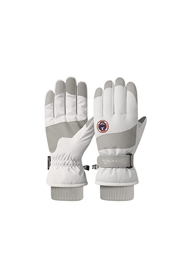 Gants de ski dhiver chauds et coupe-vent pour homme et femme, b, L