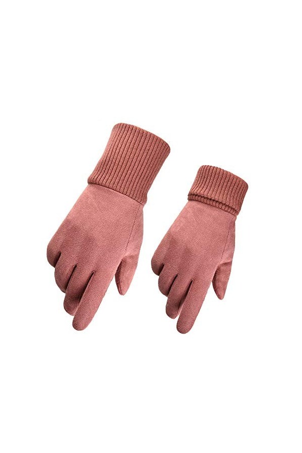 LUOXUEFEI Gants Automne Hiver Gants Polaires Chauds pour Femmes Écran Tactile&nbsp;&nbsp;&nbsp;Gants&nbsp;Chauds&nbsp;Conduite Équitation Mitaines The