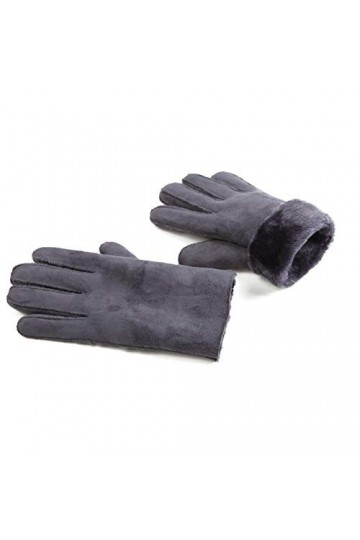 LUOXUEFEI Gants Hiver Hommes Femmes Plus des Gants Chauds Plus Épais en Peluche Mitaines Unisexe