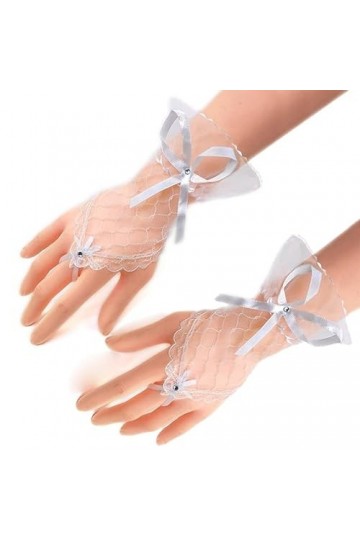 Gants Femme， Dentelle résille gants Designer gants femmes luxe 2022 conduite cyclisme sans doigts gants été accessoires Guant