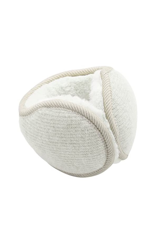 IHCEMIH Cache-oreilles pour Femme Accessoires dHiver Peluche Moelleux Pliable Thermique pour lExtérieur Ski Course Oreilles