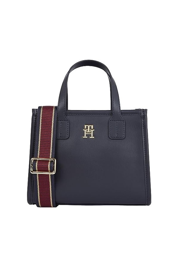 Tommy Hilfiger Mini fourre-tout dété Th City pour femme, taille unique, Sugarcane, Taille unique, Décontracté