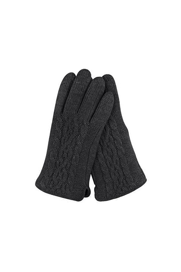 OhMill Gants dhiver chauds pour écran tactile, gants de conduite avec doublure en polaire pour lextérieur femmes et filles
