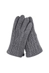 OhMill Gants dhiver chauds pour écran tactile, gants de conduite avec doublure en polaire pour lextérieur femmes et filles