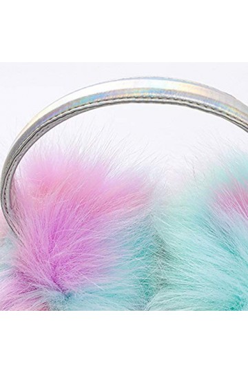 DERCLIVE Cache-Oreilles Femmes Filles Hiver Cache-Oreilles Chaud Cache-Oreilles Poilus Couvre-Oreilles 3 Couleurs pour Le Cho