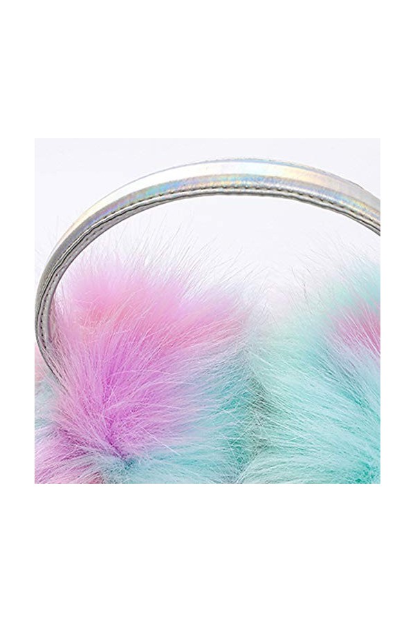 DERCLIVE Cache-Oreilles Femmes Filles Hiver Cache-Oreilles Chaud Cache-Oreilles Poilus Couvre-Oreilles 3 Couleurs pour Le Cho