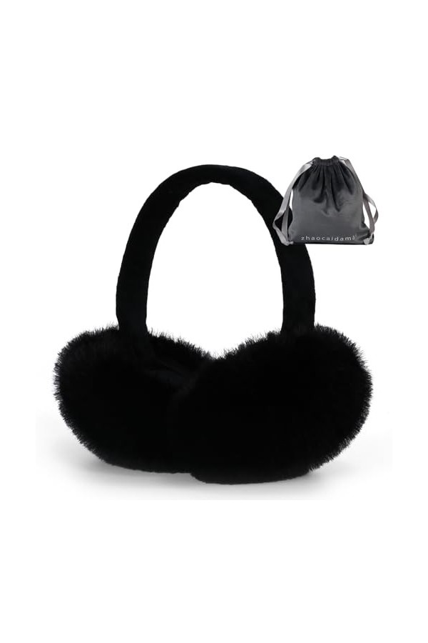 zhaocaidamai Cache-oreilles pour femme - Cache-oreilles dhiver - Cache-oreilles pliables pour lhiver - Cache-oreilles en pe