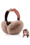Casenly Cache-Oreilles Chauds pour Femmes, Cache-Oreilles en Peluche Pliable Cache-Oreilles Thermiques Cache-Oreilles Hiver D