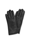 Navaris Gant tactile femme - Paire de gants en cuir agneau avec doublure cachemire pour écran tactile téléphone - Différentes