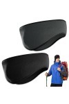 Aoreun Bandeau de Sports dhiver pour Femmes et Hommes, 2 Pièces Cache-oreilles en polaire Bandeau Hiver Cache Oreille Chaleu