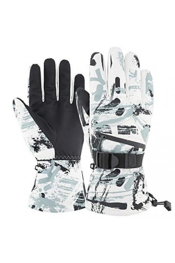 Allbestop Gants Chauds Chaud Doublure Polaire Thermique Mitaines,Gants Cuisine Mitaines Chat Mitaine Homme Gants Thermique Ga