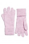 Superdry Gants côtelés essentiels pour femme, bleu marine foncé, taille unique