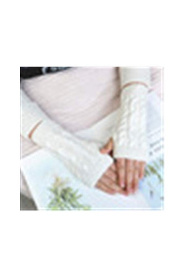 LYLY Double Couche Gants Chaud Femme dhiver Version coréenne de Couleur Unie Tous Les Doigts dhiver Femmes Gants Filles mou