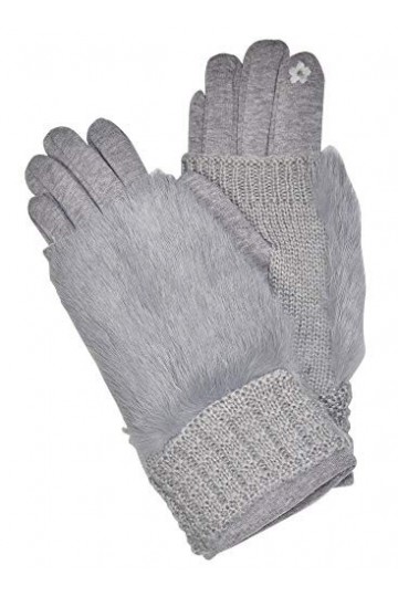 Cham Cham Cham Gants dhiver en fourrure 70% polyester 30% coton 24 x 10 cm