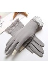 Rekaf Gants Anti-UV à Deux Doigts à Deux Doigts dautomne Automne dautomne Émissions à Deux Doigts Conduite à létanchéité à