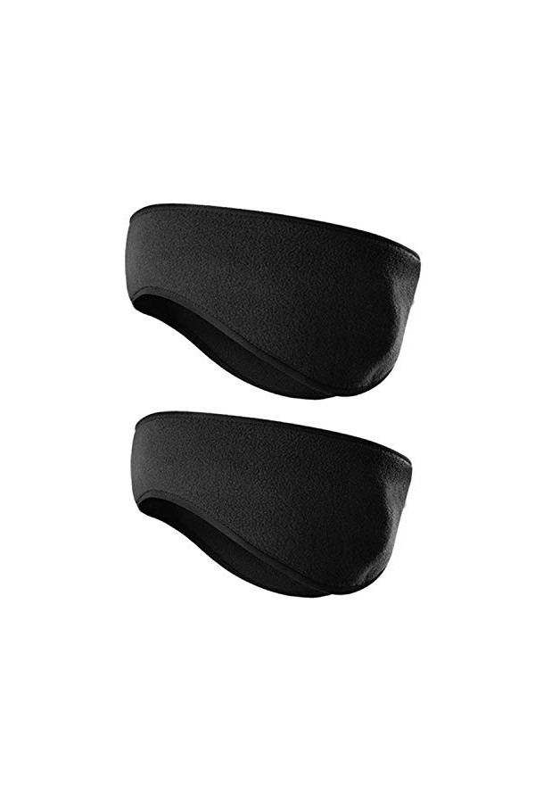 CUIMEI Cache-oreilles en polaire pour homme et femme - Parfait pour lhiver, la course à pied, le yoga, le ski, lentraînemen