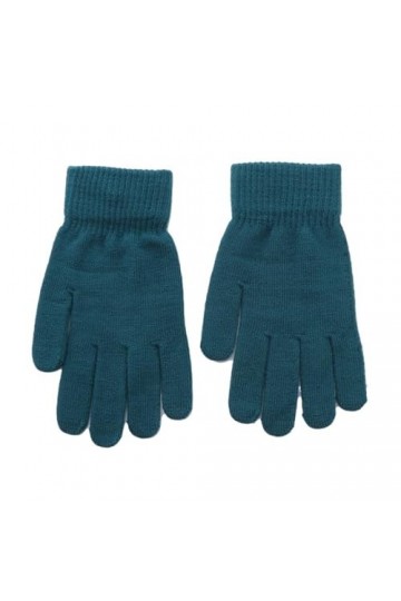 ERICAT Gants tricotés en peluche for femmes, doublure épaisse, doigts complets, gants chauds for poignet court de Ski, unisex