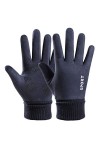 Plus Chaud Gants Gants en Daim dautomne Et dhiver pour Hommes Sports Cyclistes Écran Tactile Chaud Antidérapant Et Résistan