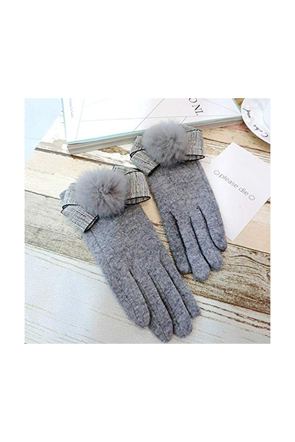LUOXUEFEI Gants Gants À Écran Tactile pour Femmes Gants De Conduite Chauds pour Femmes dhiver
