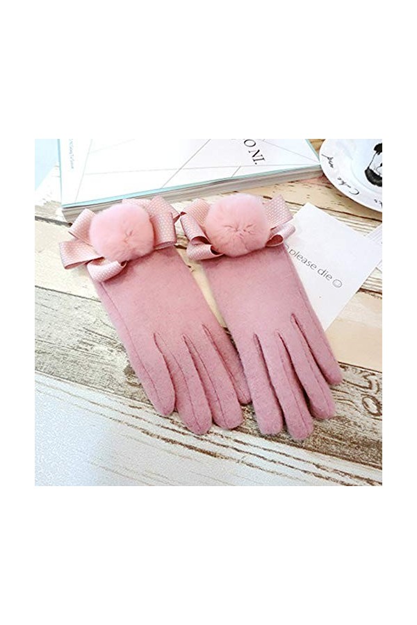 LUOXUEFEI Gants Gants À Écran Tactile pour Femmes Gants De Conduite Chauds pour Femmes dhiver