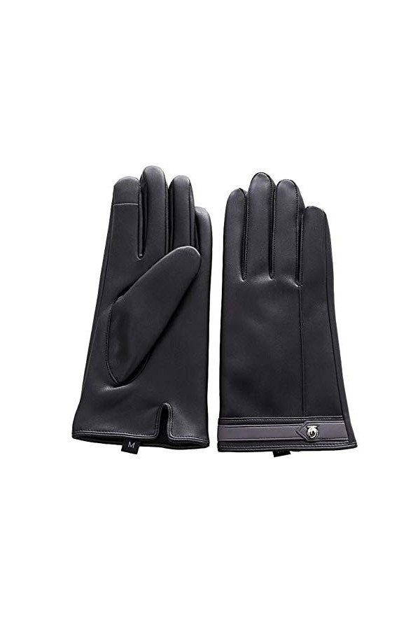 LUOXUEFEI Gants Femelle Hiver Mitaines Chaudes Femmes Conduite Écran Tactile Gant Noir