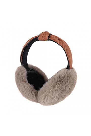 Cache-oreilles dhiver chaud pour femme - Bandeau réglable en peluche - Cache-oreilles en polaire - Pour femme