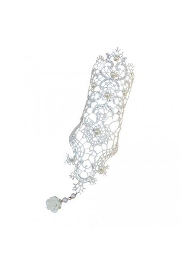 1 paire de mitaines sexy en dentelle style steampunk vintage pour femme