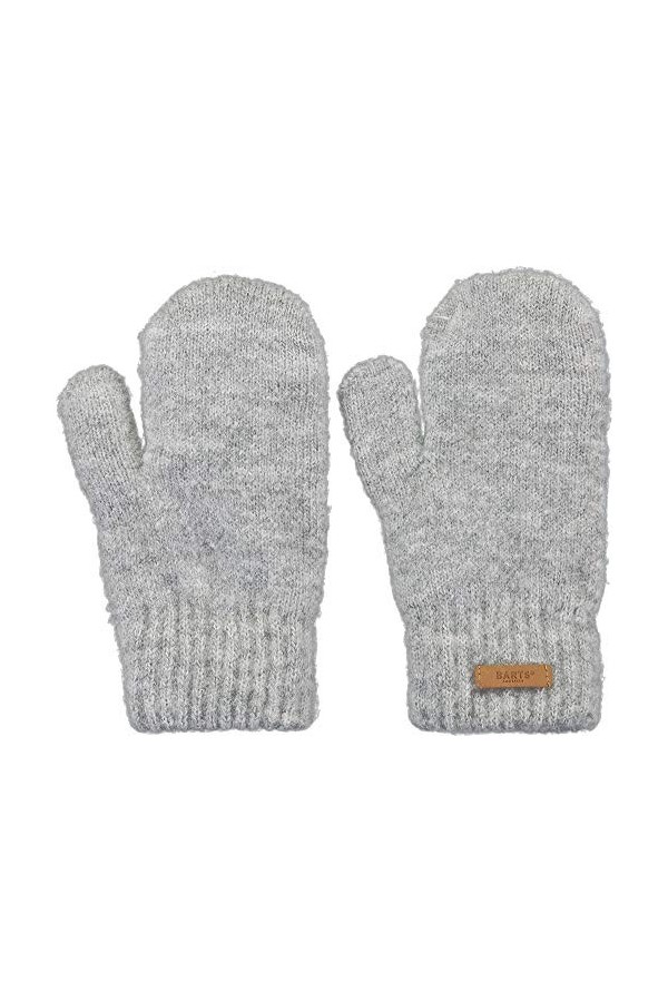 Barts Witzia Mitts Moufles, Gris Heather Grey 0002 , Unique Taille Fabricant: UNI Femme