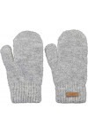 Barts Witzia Mitts Moufles, Gris Heather Grey 0002 , Unique Taille Fabricant: UNI Femme