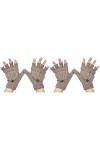 SOIMISS 2 Pièces Gants Sans Doigts Convertibles Chaud Gants Convertibles Pour Femmes Moufles Convertibles Épaisses Mitaines D