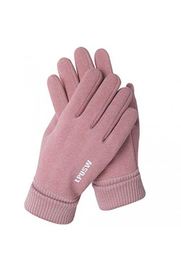 FUFU Moufles Gants dhiver Écran Tactile Gants À Tricot Chaud Chaud Gants en Caoutchouc Antidérapant Anti-dérapage Gants Chau