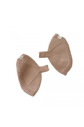 Gants Demi Doigts Pour Femmes Gants Sans Doigts En Tricot En Forme De Coquille Pour Femmes Mitaines Thermiques DHiver Avec T