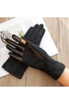 Rekaf Gants de coton minces de printemps estival SUPPREE Sweat-absorbant respirant respirant sans doigts décran tactile à l