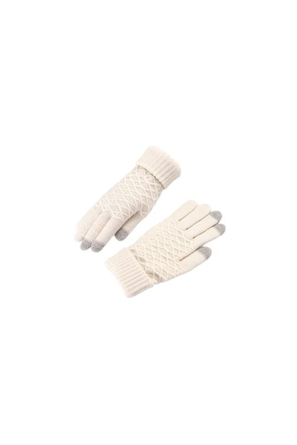 CABTRA Gants Tricotés Gants Femme Gants Chauds DHiver