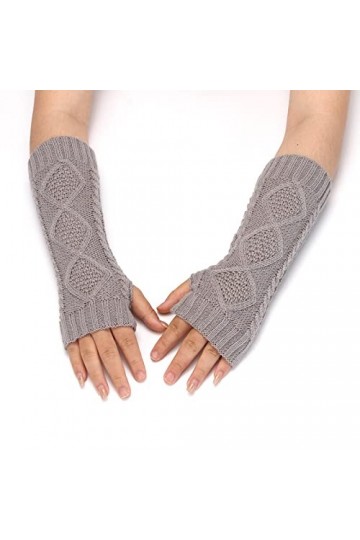 CABTRA Gants Tricotés Gants DHiver Pour Femmes Gants Chauds DHiver