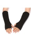 CABTRA Gants Tricotés Gants DHiver Pour Femmes Gants Chauds DHiver