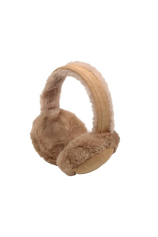 SEDEX Cache-oreilles pour femme - Cache-oreilles dhiver pliable - Cache-oreilles en fourrure pour fille - Accessoires de ski