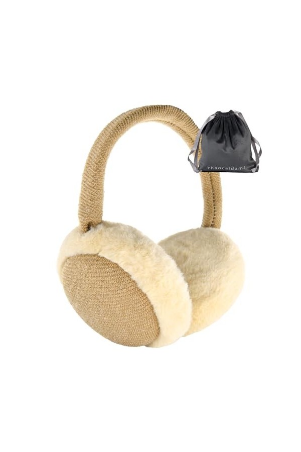 Cache-oreilles dhiver pour femme - Pliable et réglable - En peluche chaude - Cache-oreilles dhiver - Cache-oreilles dhiver
