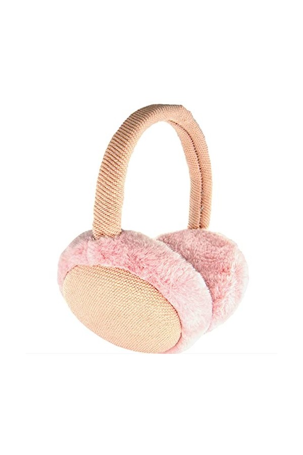 Cache-oreilles dhiver pour femme - Pliable et réglable - En peluche chaude - Cache-oreilles dhiver - Cache-oreilles dhiver