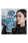 MARMODAY Gants dhiver imperméables pour femme - Moufles thermiques à écran tactile -34,4 °C - Pour temps froid - Extrêmeme