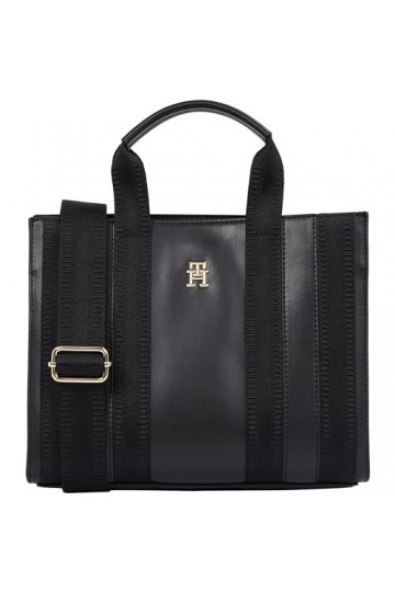 Tommy Hilfiger TH Identity Small Tote Black