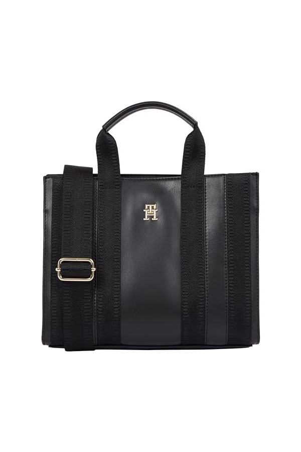 Tommy Hilfiger TH Identity Small Tote Black