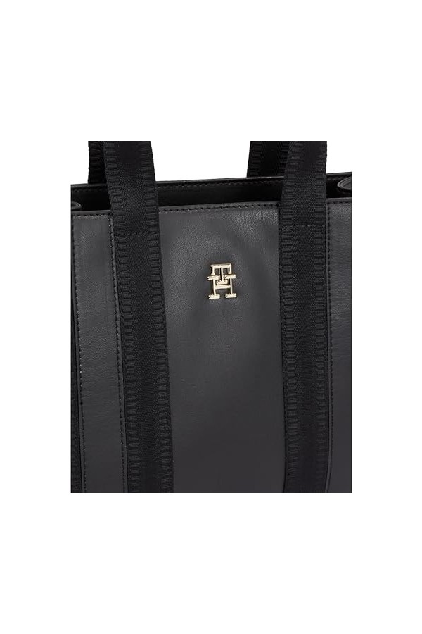 Tommy Hilfiger TH Identity Small Tote Black