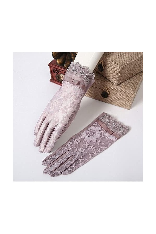 Yoaodpei Gants de crème solaire pour femmes de mode dété, artefact de conduite, manche solaire courte et mince, chaussettes 