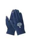 Gants D Hiver Gants dautomne Et dhiver en Daim Lumineux pour Femmes Pointent des Gants Froids À Écran Tactile Noir