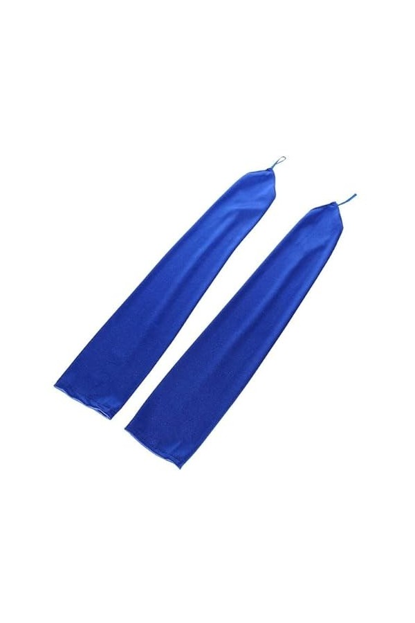 Gants dhiver 48cm Femmes Satin Crochet Doigt Longs Gants sans Doigts Solide Style rétro opéra Robe de soirée Accessoires éti