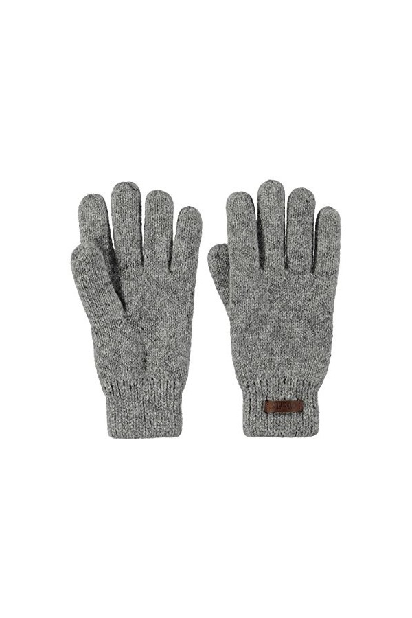 Barts Haakon Glove Gants, Gris Grau , S/M Taille Fabricant: S/M Homme